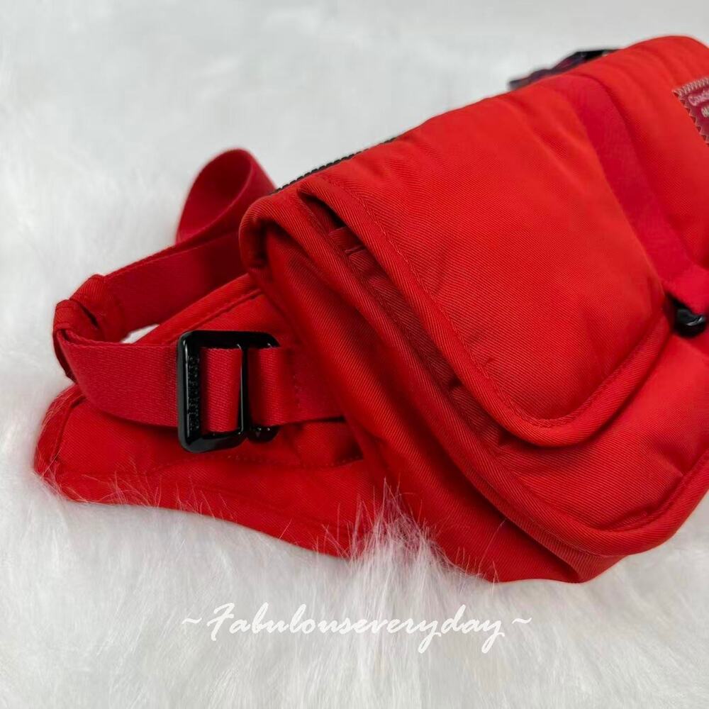 Coach Coachtopia Loop Crossbody Belt Bag In Rosebud Red CV427 NWT - Picture 4 of 8